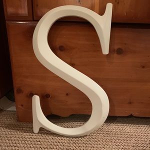 A medium size “S”